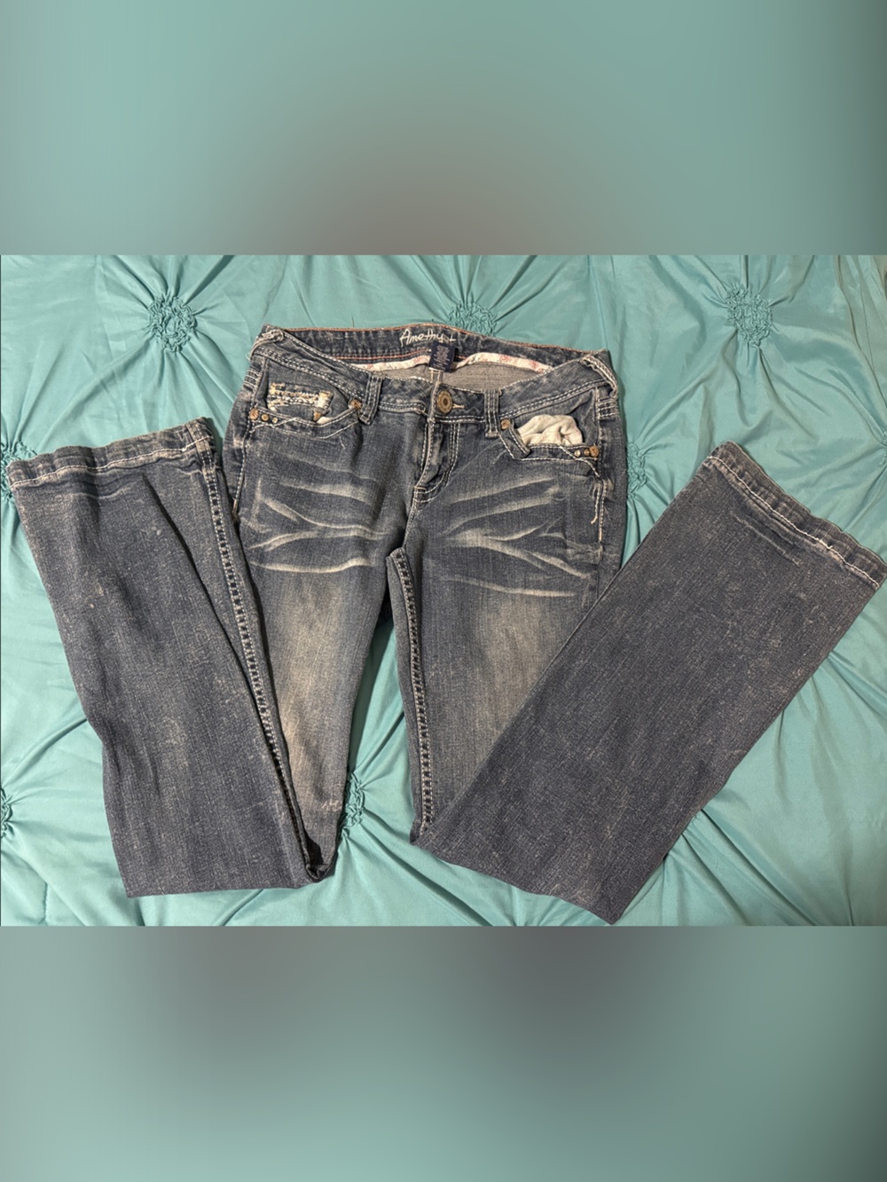 Amethyst Jeans Women's Blue Boot Cut Denim